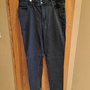 Dark Gray Denim Jeans